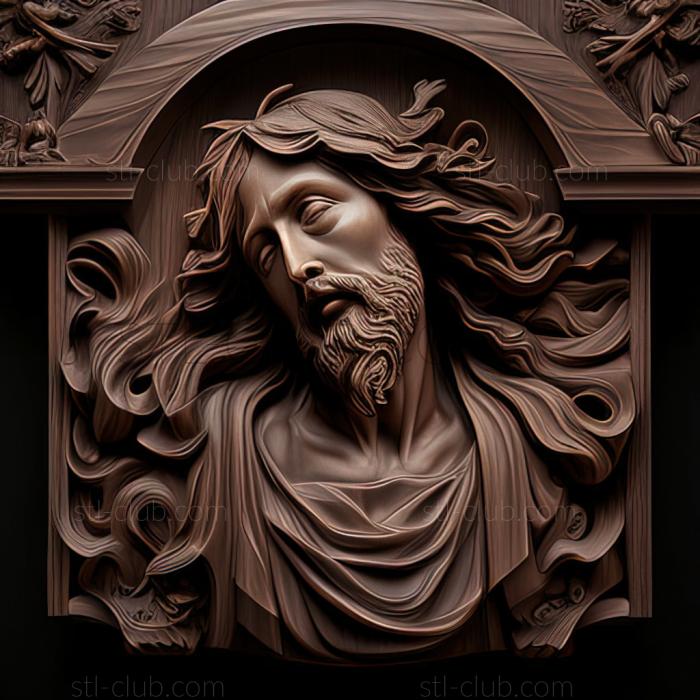 3D model st jesus (STL)